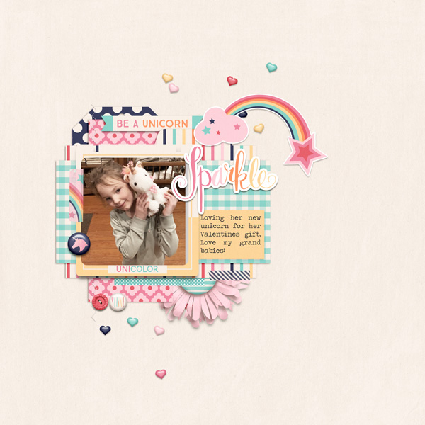 Unicorn love! (Love our Designers - Becca Bonneville Designs)
