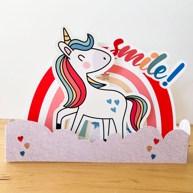 Unicorn Pop-Up Card - Hybrid