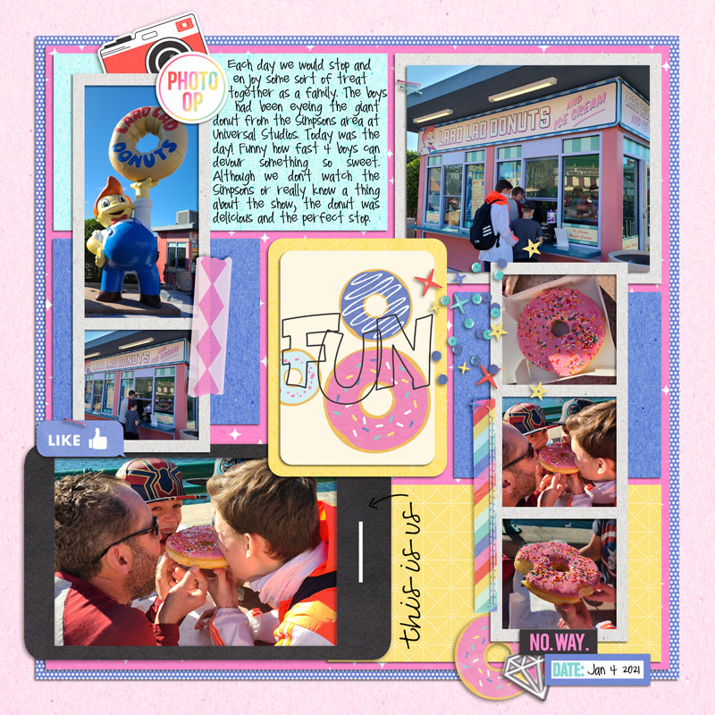 Universal Studios Donut 2021