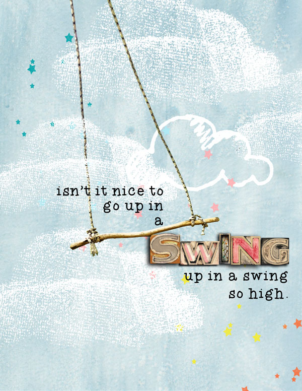 Up in a Swing