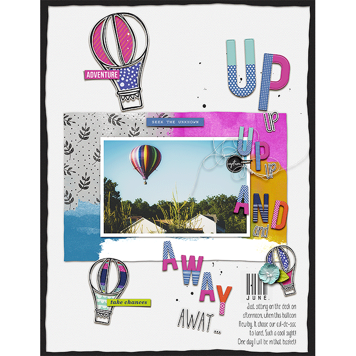 UP up and Away ...