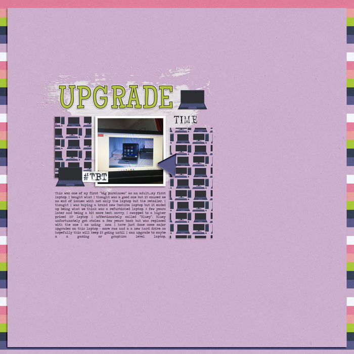 UPGRADE TIME