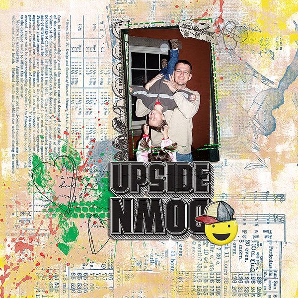 upside down