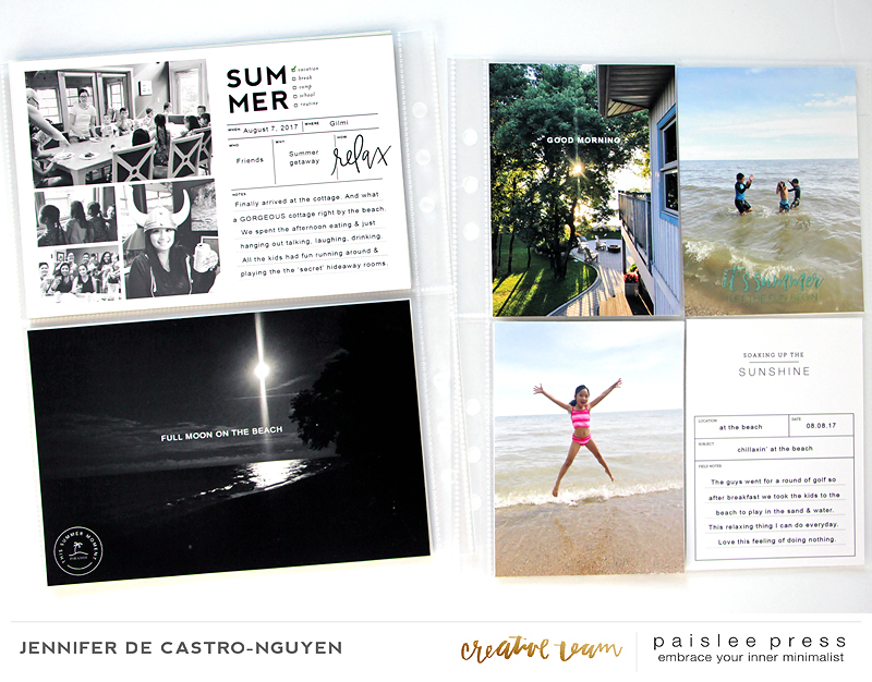 Vacation mini album - Page 5 & 6