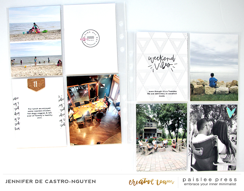 Vacation mini album - Page 7 & 8