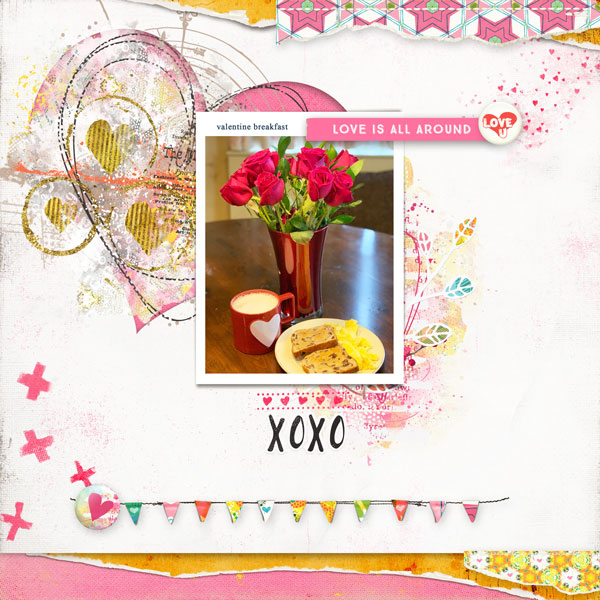 Valentine breakfast  LOVE OUR DESIGNERS