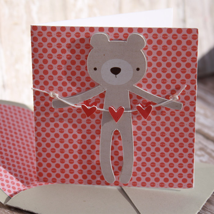 Valentine Card with matching envelope