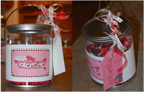 Valentines Candy Can