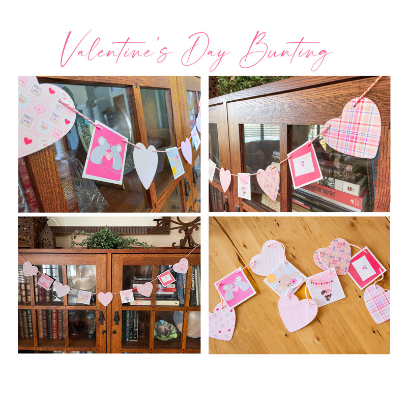 Valentine's Day Bunting - Hybrid