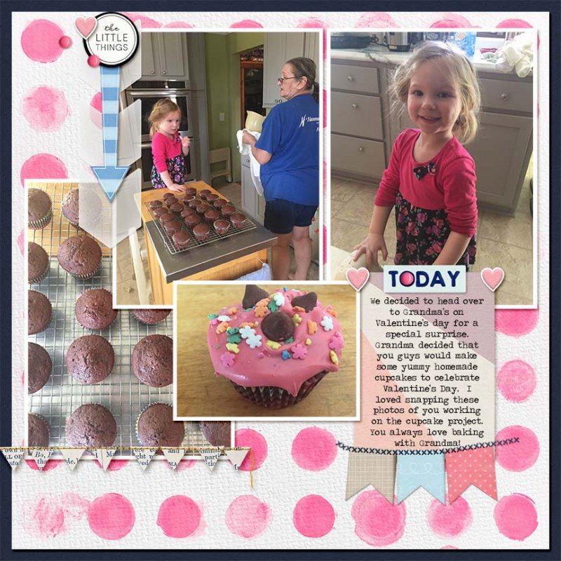 Valentine's Day Cupcakes (right side)