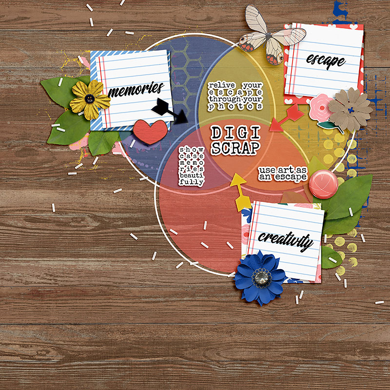 Venn Diagram - Digiscrap