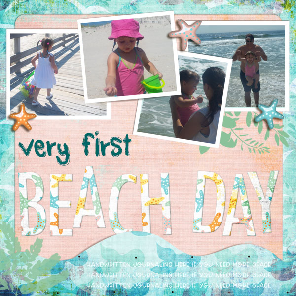 Very First Beach Day