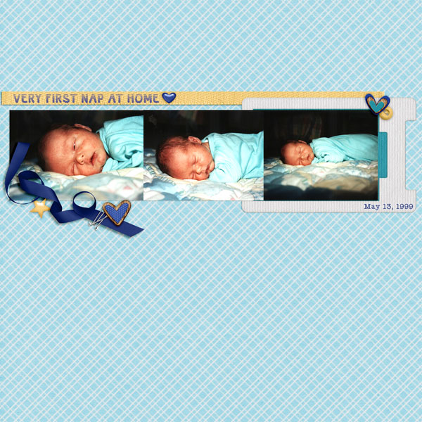 Very First Nap at Home