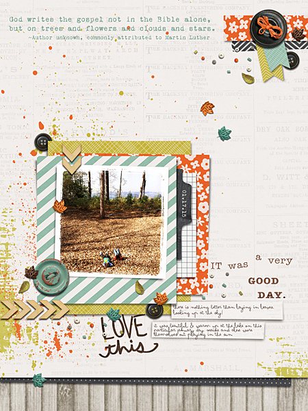 VERY GOOD DAY / ahg012215