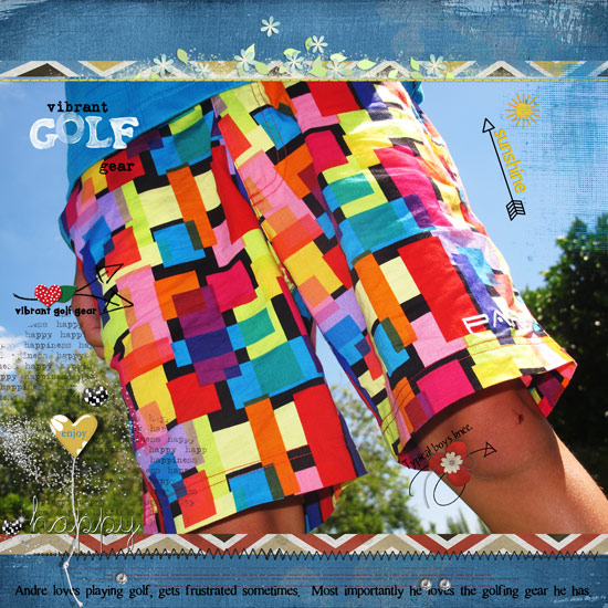Vibrant Golf Gear