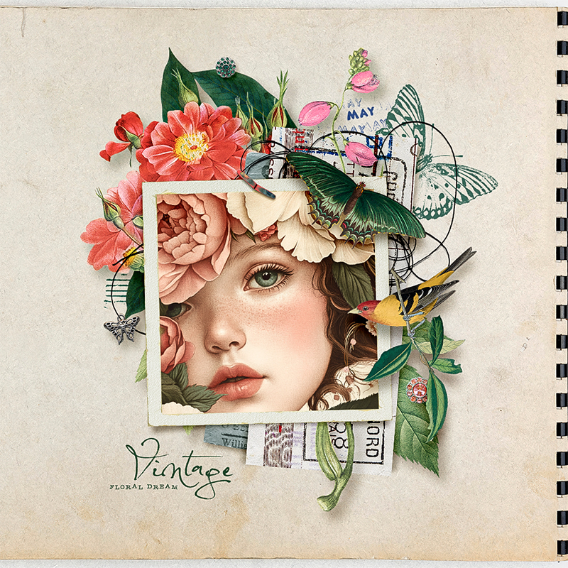 Vintage Floral Dream