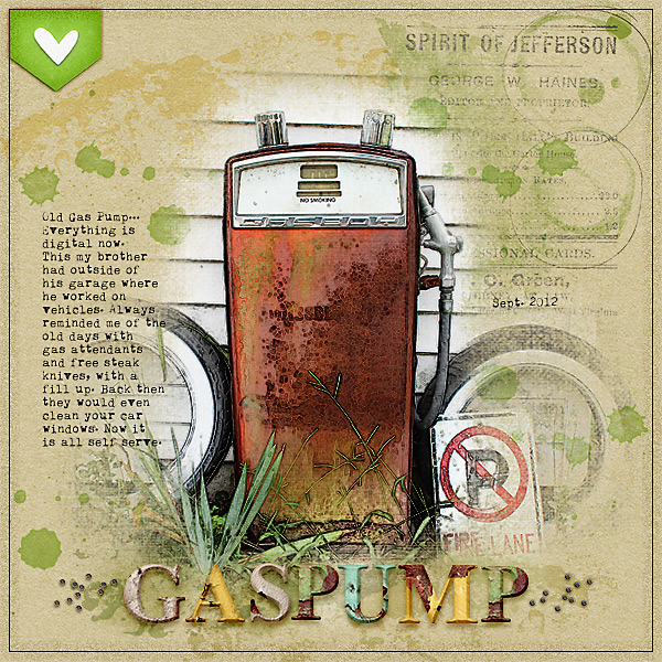 Vintage Gas Pump