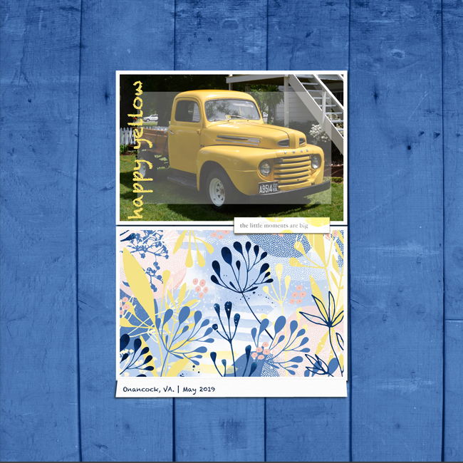 Vintage-Yellow-Truch-Scraplift-Challenge-March-2021