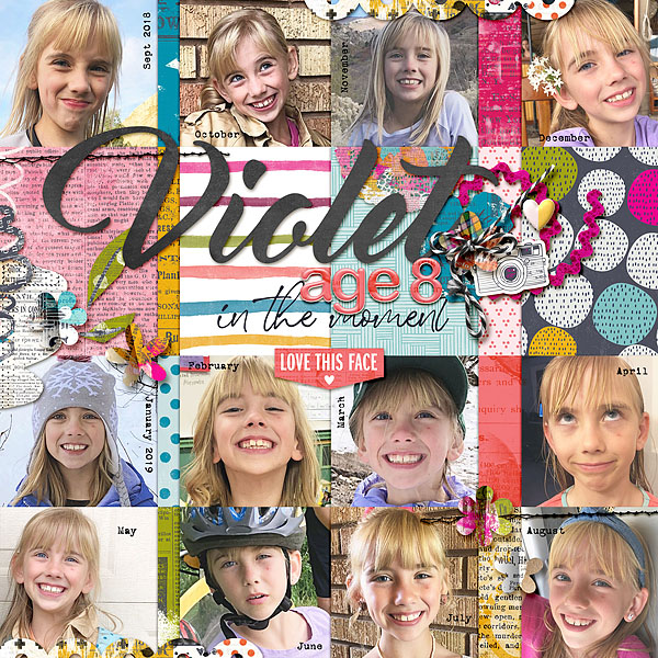violet age 8