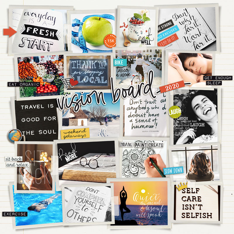 VISION BOARD 2020