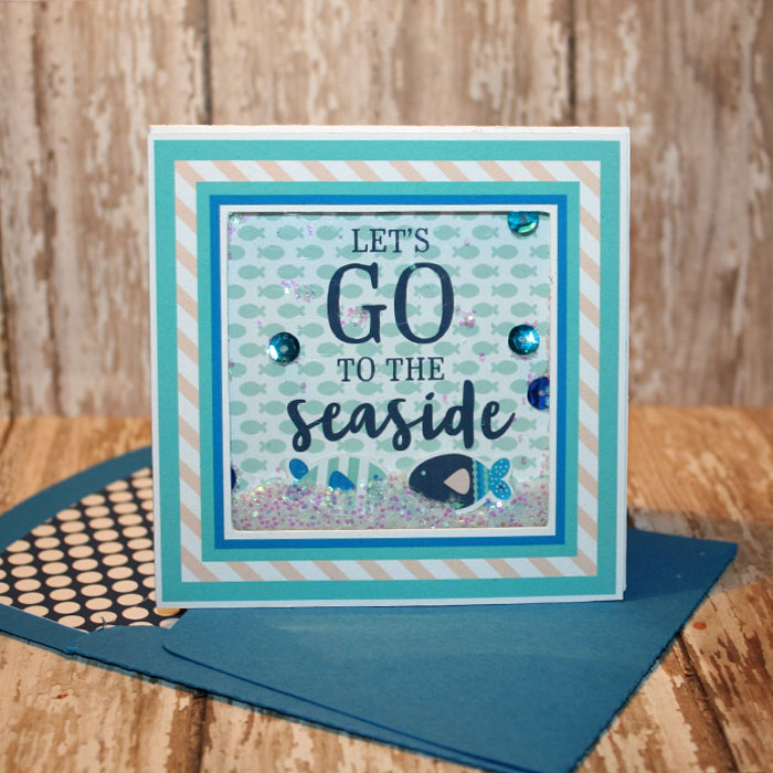 Vitamin Sea Shaker Card