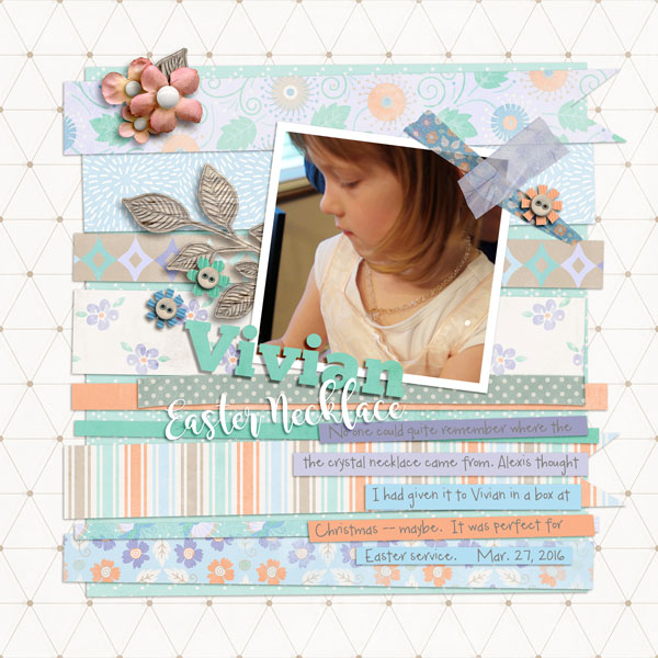 Vivian, Easter Necklace | MIS April Challenge