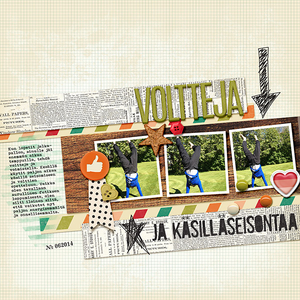 Voltteja ja kasillaseisontaa