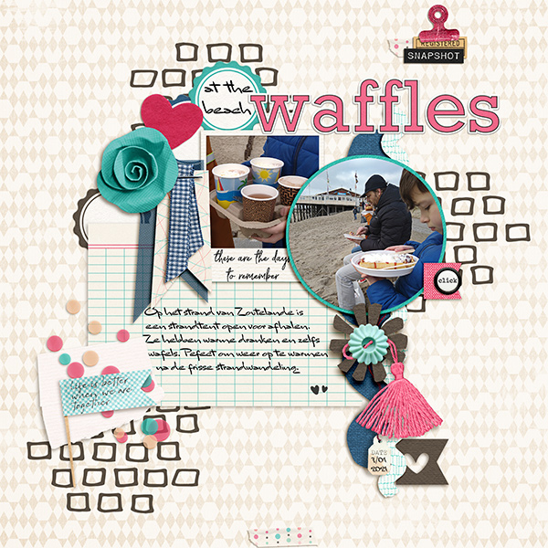 Waffles at the Beach