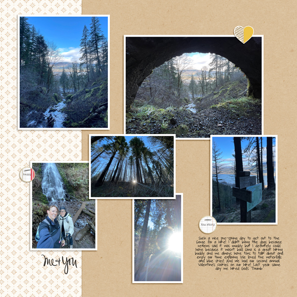 Wahkeena falls hike