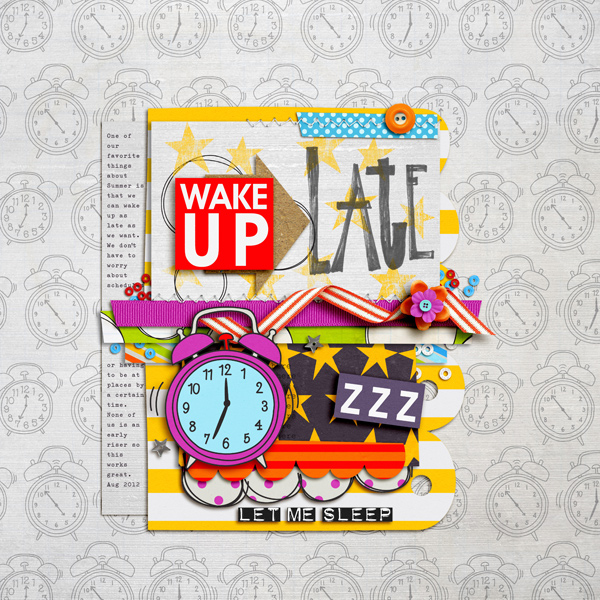 Wake up late