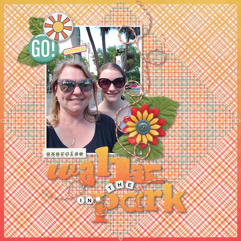 Walk In The Park - KimJensen Alpha Challenge June 2020