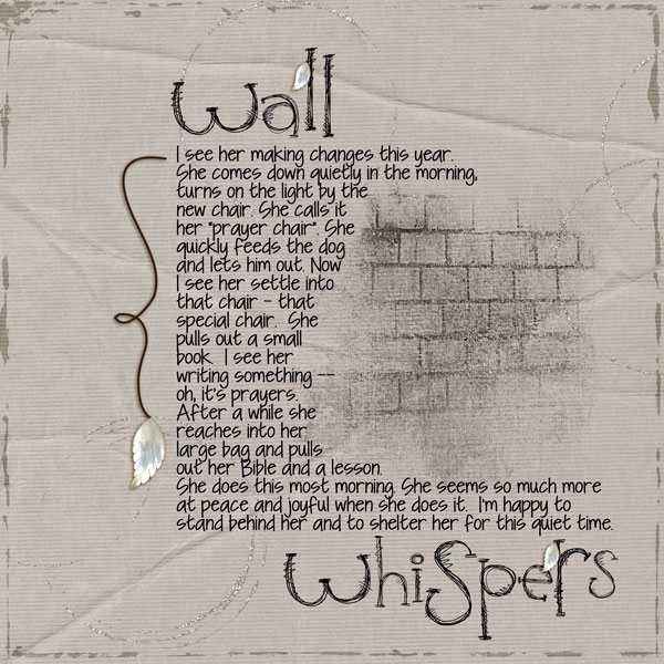 Wall Whispers - MOC5 - Day 23
