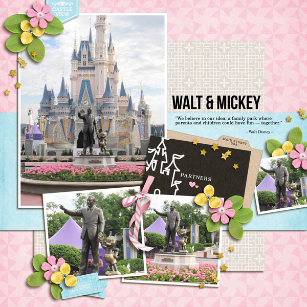 Walt and Mickey