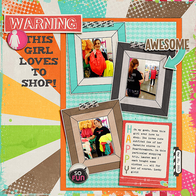 Warning this girl loves to shop!