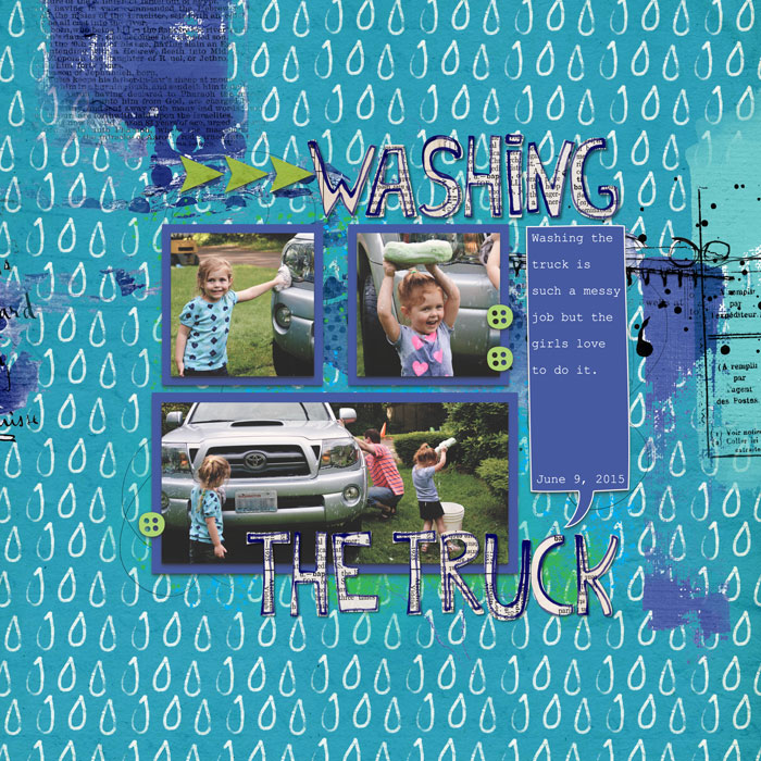 Washing the Truck