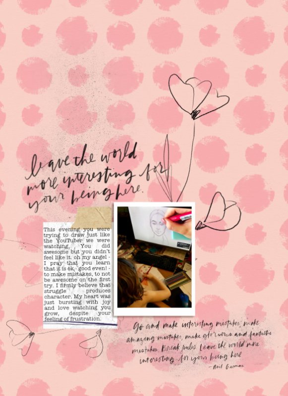 Watch You Grow Aug 2018 Template Challenge