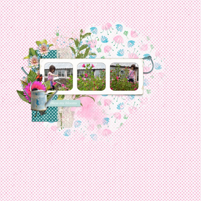 Watering Flowers