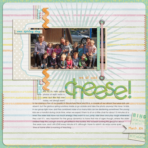 We all said Cheese!