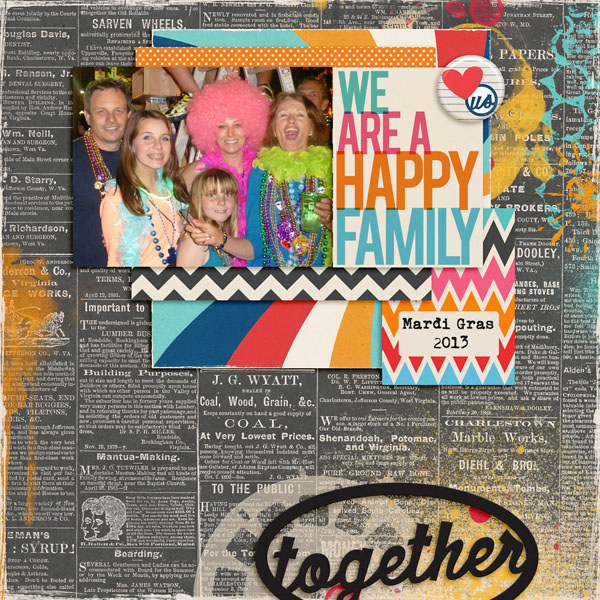 We Are A Happy Family