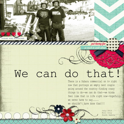 We Can Do That!!