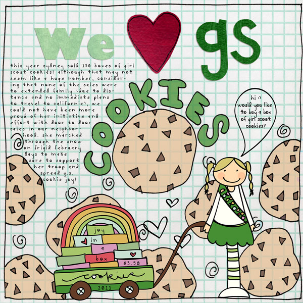 We Love Girl Scout Cookies