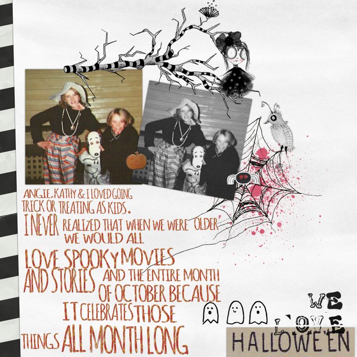 We Love Halloween - Dana's slow scrap10-1iDSD