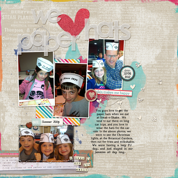we love paper hats