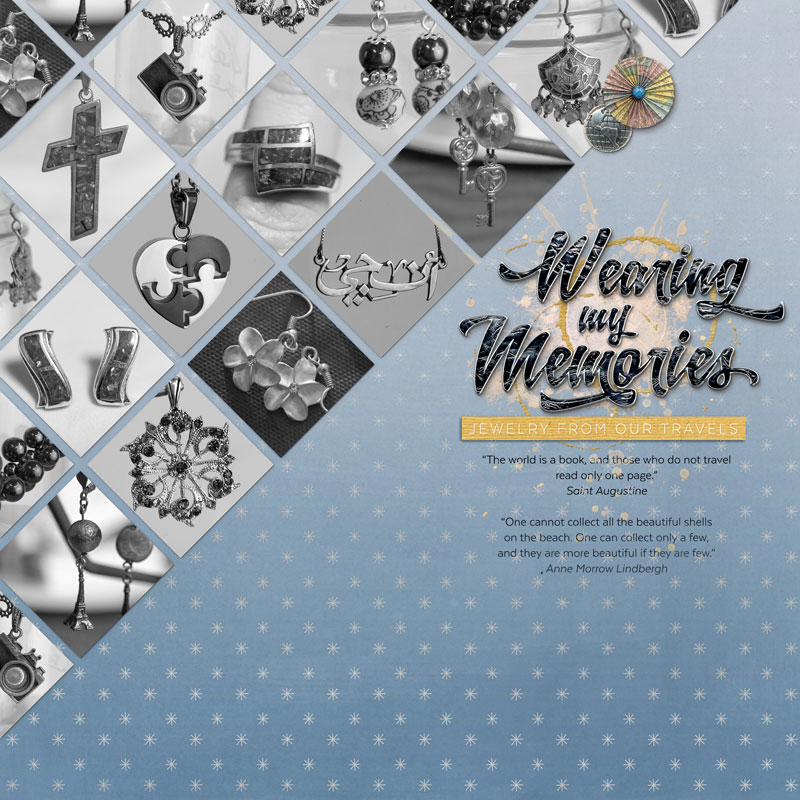 Wearing My Memories (MOC5 #4) - Album Cover