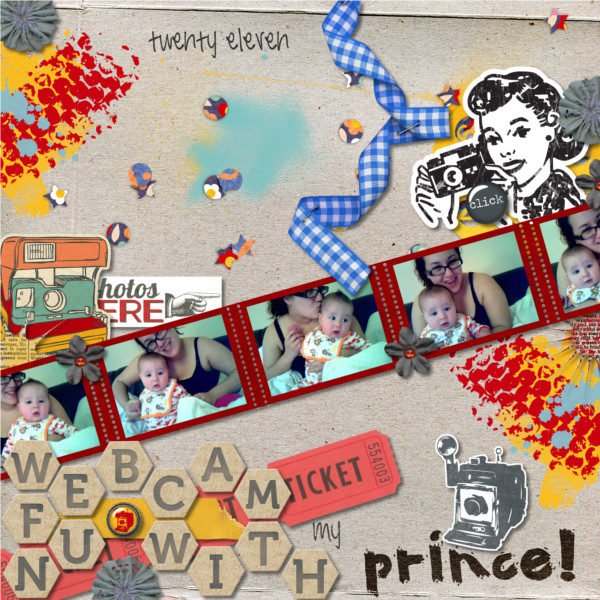 Webcam Fun With My Prince!