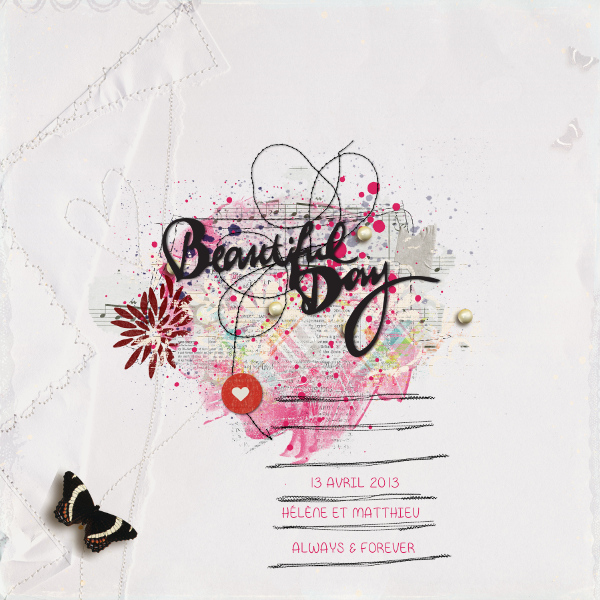 Wedding album cover