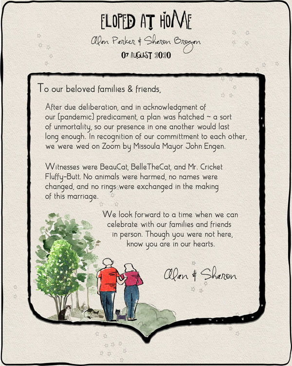 WEDDING ANNOUNCEMENT