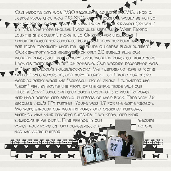 Wedding Numbers