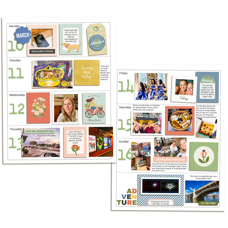 Week 11 Memory Planner