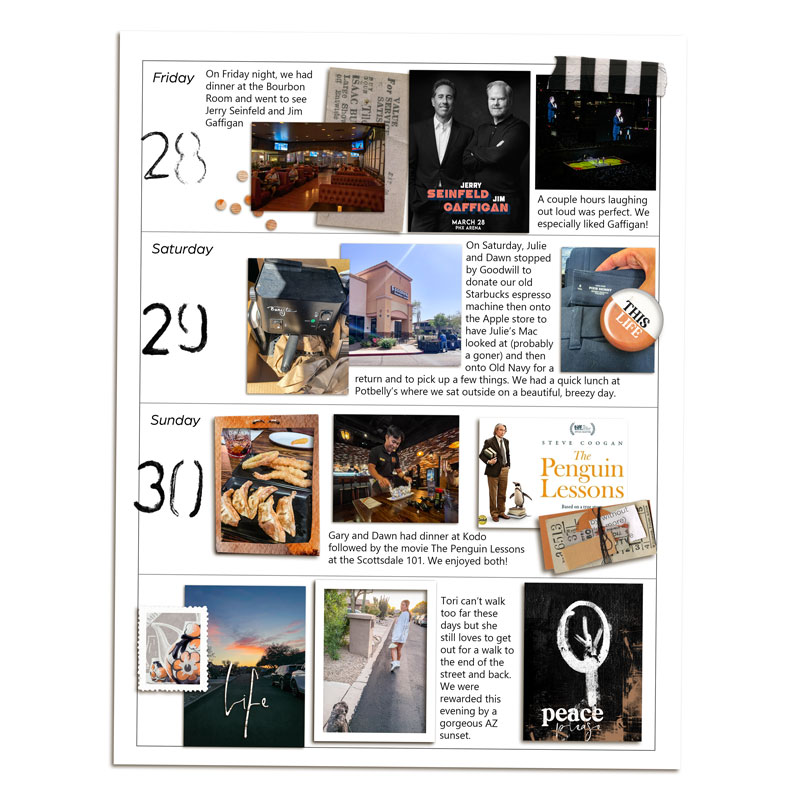 Week 13 Memory Planner (right)